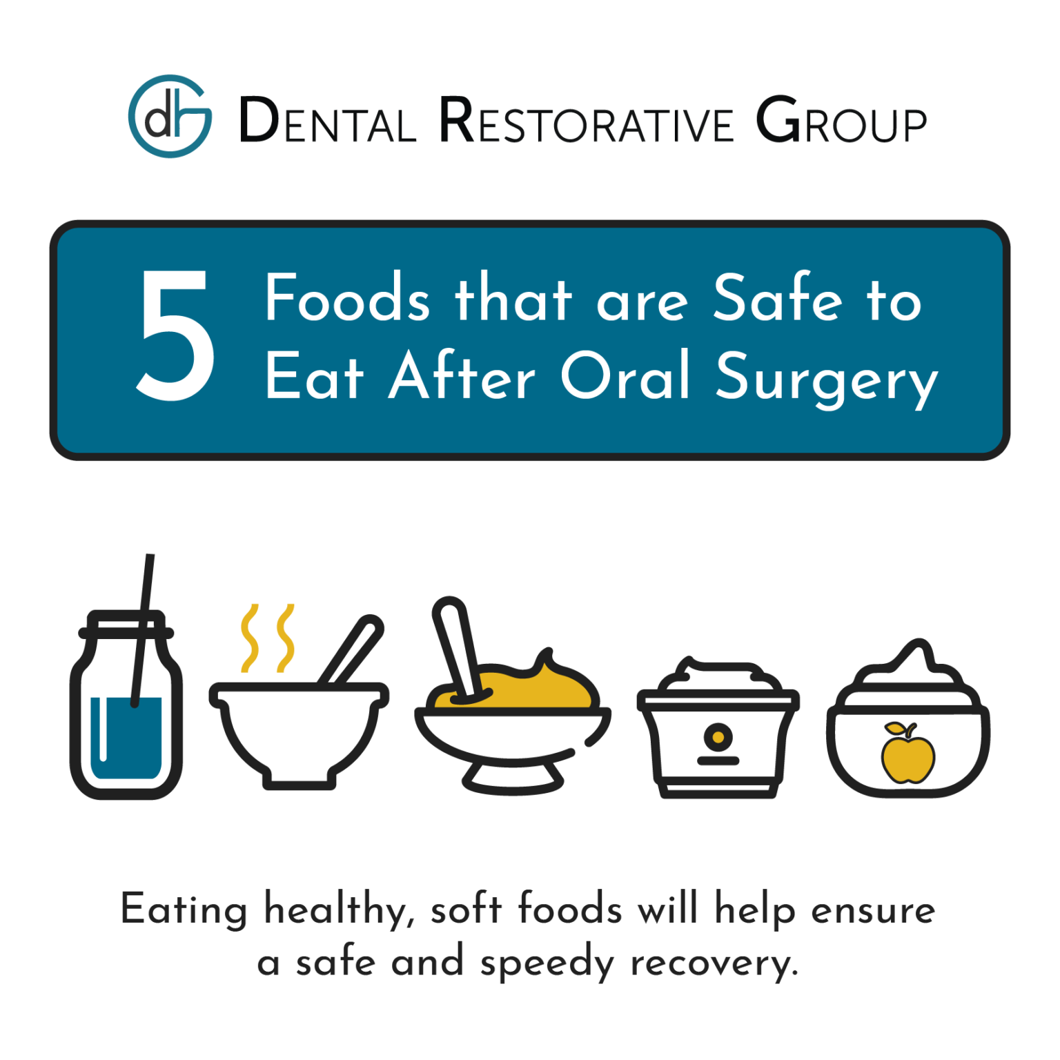 5 Safe Foods To Eat After Oral Surgery Dr Chang