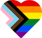 LGBT Heart Icon 2